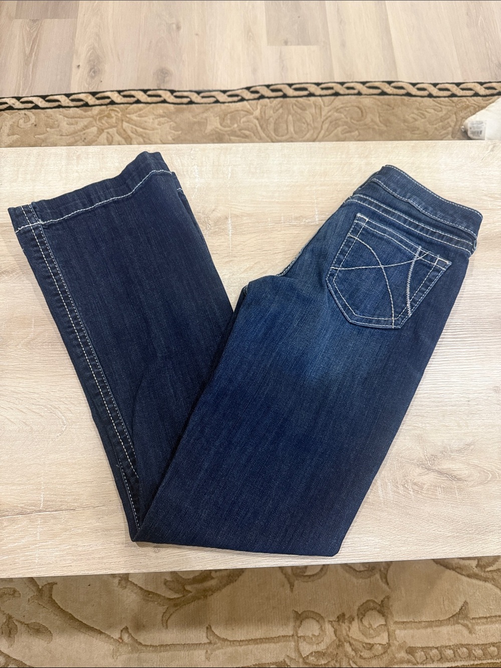 Ariat Girls Dark Blue Classic Straight Jeans